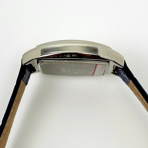 Gossip GSP547B Watch Blue Leather Band NEW in Box - Picture 6 of 9